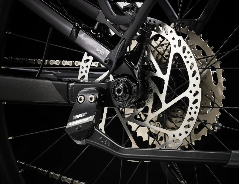 Trek Powerfly FS 4 Equipped Gen 3 Electric Mountain Bike 2023 in Matte Dnister Black-3